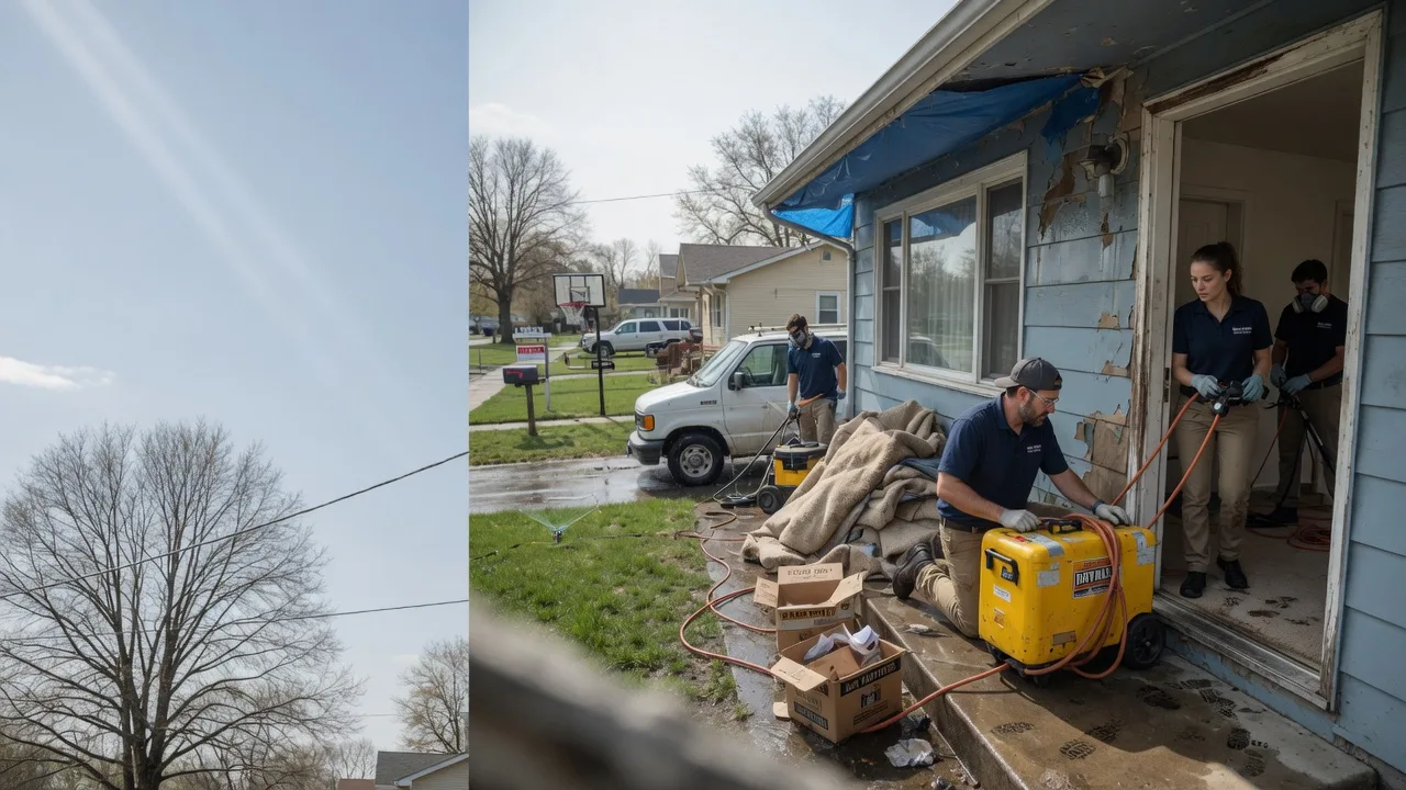 Basement Flood Cleanup in La Plata, MO near me